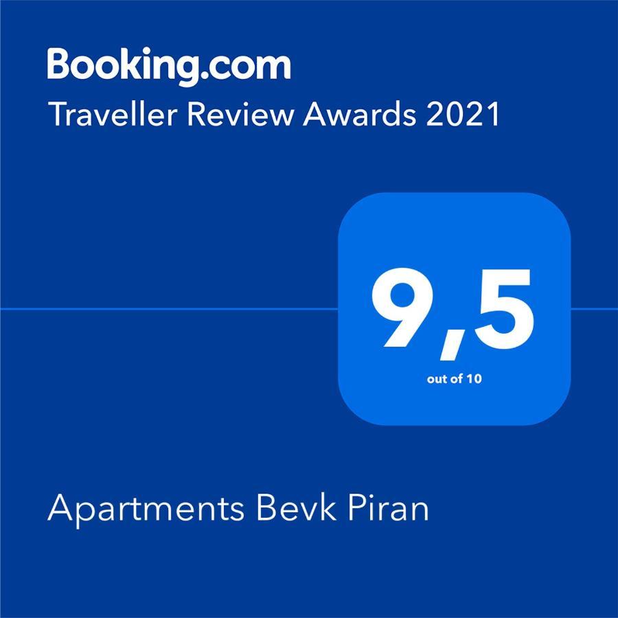 Apartments Bevk Piran Exterior foto